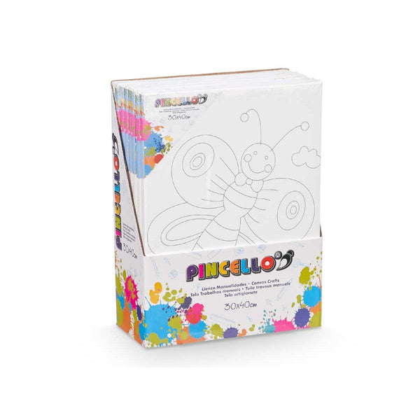 Leinwand Pincello Holz Stoff 8 Stück