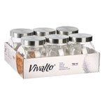 Keksdose Vivalto CW-74-5/TH6 CW-74-5/TH6 Durchsichtig Glas 700 ml 11,5 x 12 x 8 cm (6 Stück)