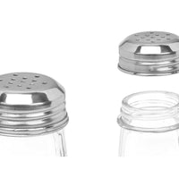 Salzstreuer Vivalto YHP-SZ24/DH12 YHP-SZ24/DH12 Durchsichtig Metall Glas 5,5 x 10,5 x 5,5 cm (12 Stück)