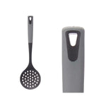 Schaumlöffel Kinvara Schwarz Grau TPR PBT 10 x 35 x 2 cm (12 Stück)