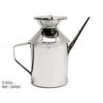 Ölfläschchen Kinvara Silberfarben Edelstahl 500 ml 17 x 14,5 x 8 cm (12 Stück)