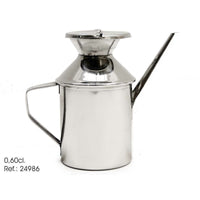 Ölfläschchen Kinvara Silberfarben Edelstahl 500 ml 17 x 14,5 x 8 cm (12 Stück)