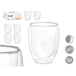 Wasserglas Vivalto Durchsichtig Borosilikatglas 326 ml (6 Stück)