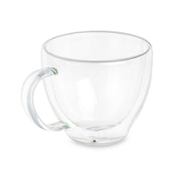 Tasse Kaffee und Tee Vivalto OCT-DG2397 OCT-DG2397 Durchsichtig Borosilikatglas 140 ml (6 Stück)