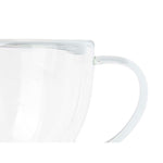 Tasse Kaffee und Tee Vivalto OCT-DG2397 OCT-DG2397 Durchsichtig Borosilikatglas 140 ml (6 Stück)