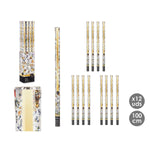 Konfettikanone Bunt Papier Pappe Kunststoff 5 x 99 x 5 cm (12 Stück)