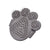 Hundebürste Mascow 336 Grau 10,5 x 10 x 3 cm (12 Stück)