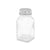 Salzstreuer Vivalto YHP-F0409/DH12 YHP-F0409/DH12 Durchsichtig Metall Glas 4 x 9 x 4 cm (12 Stück)