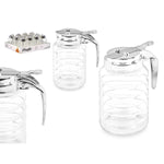 Ölfläschchen Vivalto YHP-Y0711H/BH YHP-Y0711H/BH Durchsichtig Glas 280 ml 10 x 12,3 x 7 cm (12 Stück)