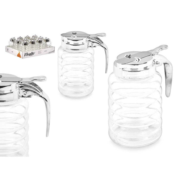 Ölfläschchen Vivalto YHP-Y0711H/BH YHP-Y0711H/BH Durchsichtig Glas 280 ml 10 x 12,3 x 7 cm (12 Stück)