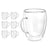 Henkelbecher Vivalto OCT-DG2225L OCT-DG2225L Durchsichtig 340 ml (6 Stück)