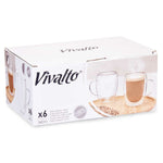 Henkelbecher Vivalto OCT-DG2225L OCT-DG2225L Durchsichtig 340 ml (6 Stück)