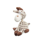 Kuscheltier für Hunde Mascow 239 Weiß Braun 13 x 27 x 17 cm (12 Stück)
