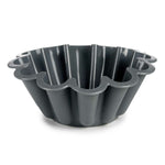 Gebäckbackform Kinvara HH477 Hellgrau Dunkelgrau Silikon 1,5 L 24,5 x 10 x 24,5 cm (6 Stück)