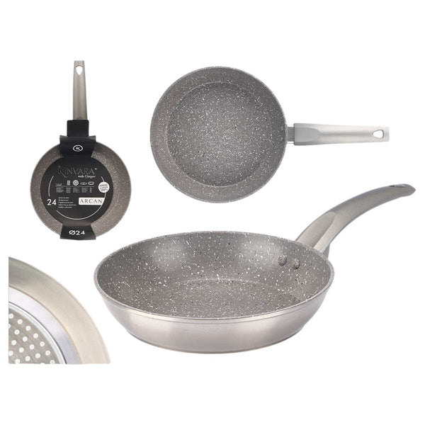 Pfanne Kinvara Silberfarben Aluminium Bakelit Geschmiedetes Aluminium (6 Stück)