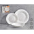 Geschirr-Set Vivalto F-LP100-80-85 F-LP100-80-85 Weiß Opalglas (2 Stück)