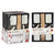 Sushi-Set Kinvara Weiß Bambus Porzellan 27,5 x 2,5 x 20,5 cm 19,5 x 2,5 x 26,5 cm (12 Stücke) (6 Stück)