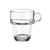 Tasse Kaffee und Tee Vivalto Z908-9/BHA6 Z908-9/BHA6 Durchsichtig Glas 270 ml (6 Stück)
