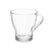 Tasse Kaffee und Tee Vivalto 1 1 Durchsichtig Glas 280 ml (6 Stück)
