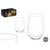 Wasserglas Vivalto 67018-1/BHZ6 Durchsichtig Glas 390 ml (6 Stück)