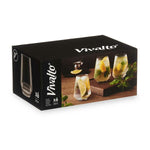 Wasserglas Vivalto 67018-1/BHZ6 Durchsichtig Glas 390 ml (6 Stück)