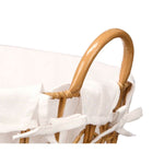 Korb Kipit HX30561 natürlich Polyester Stoff Polypropylen Eisen Kunststoff 50 % Baumwolle (6 Stück)