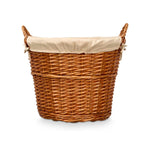 Korb Kipit HX31037 natürlich Polyester korb Stoff 50 % Baumwolle (6 Stück)