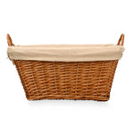 Korb Kipit HX31038 natürlich Polyester korb Stoff 50 % Baumwolle (6 Stück)
