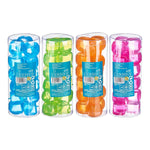 Wiederverwendbare Kühlwürfel Leknes Blau grün Orange Rosa Polyäthylen Destilliertes wasser 6,5 x 16 x 6,5 cm 18 Stücke (12 Stück