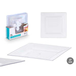 Geschirr-Set Leknes Durchsichtig polystyrol Kunststoff 27,3 x 2,3 x 27,3 cm (24 Stück)