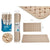 Badematte Berilo AR1910100 Beige PVC 38 x 0,03 x 78 cm (6 Stück)