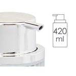 Seifenspender Berilo 3236-2 Grau Kunststoff 450 ml 7 x 14,5 x 8,5 cm (16 Stück)