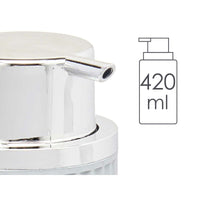 Seifenspender Berilo 3236-2 Grau Kunststoff 450 ml 7 x 14,5 x 8,5 cm (16 Stück)