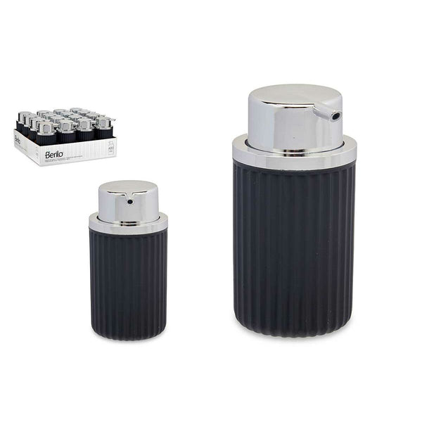 Seifenspender Berilo 3236-3 Anthrazit Kunststoff 420 ml 7 x 14,5 x 8,5 cm (16 Stück)