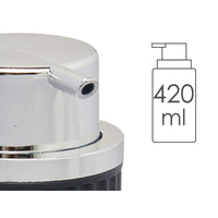 Seifenspender Berilo 3236-3 Anthrazit Kunststoff 420 ml 7 x 14,5 x 8,5 cm (16 Stück)