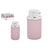 Seifenspender Berilo 3236-4 Rosa Kunststoff 420 ml 7 x 14,5 x 8,5 cm (16 Stück)