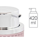Seifenspender Berilo 3236-4 Rosa Kunststoff 420 ml 7 x 14,5 x 8,5 cm (16 Stück)