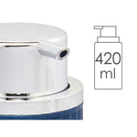 Seifenspender Berilo 3236-5 Blau Kunststoff 420 ml 7 x 14,5 x 8,5 cm (16 Stück)