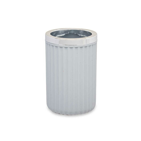 Trinkglas Berilo 3436-2 Grau Kunststoff 7,5 x 11,5 x 7,5 cm (16 Stück)