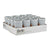 Trinkglas Berilo 3436-2 Grau Kunststoff 7,5 x 11,5 x 7,5 cm (16 Stück)