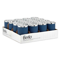 Trinkglas Berilo 3436-5 Blau Kunststoff 7,5 x 11,5 x 7,5 cm (16 Stück)