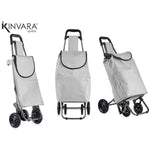 Warenkorb Kinvara Schwarz Grau 30 L 22 x 98 x 38 cm (6 Stück)