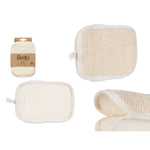 Peeling-Handschuh Berilo Weiß Beige (12 Stück)