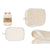 Peeling-Handschuh Berilo Weiß Beige (12 Stück)