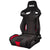 Rennsport-Sitz Sparco 009011NRRS Auto Schwarz Rot