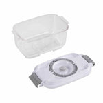 Lunchbox hermetisch Masterpro rechteckig 500 ml Datumsmarkierung
