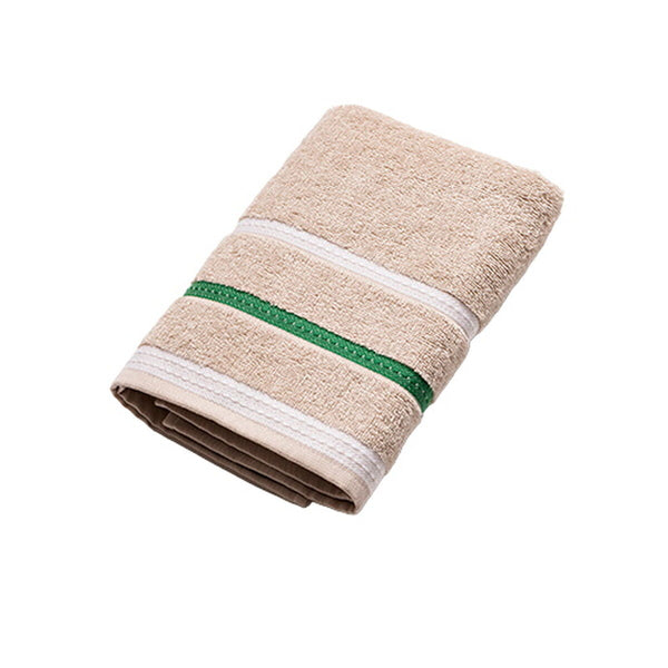 Handtuch Benetton Beige 50 x 90 cm Streifen