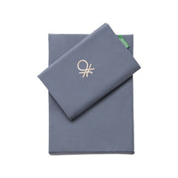 Bettbezug-Set Benetton TEVERE Dunkelblau 150 x 240 cm 2 Stücke