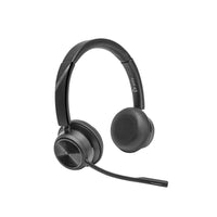 Kopfhörer mit Mikrofon Poly Savi 7420 Schwarz