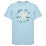 Kurzarm-T-Shirt für Kinder Converse Sustainable Core Sse Himmelsblau